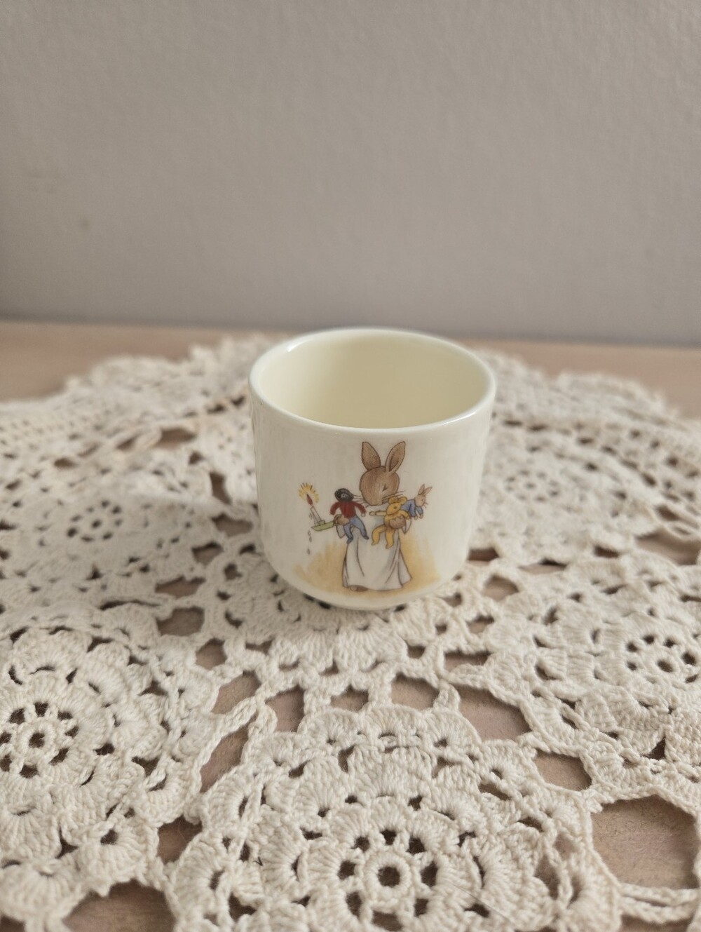 Vintage Royal Doulton Bunnykins Egg Cup 1970s/1980s Era